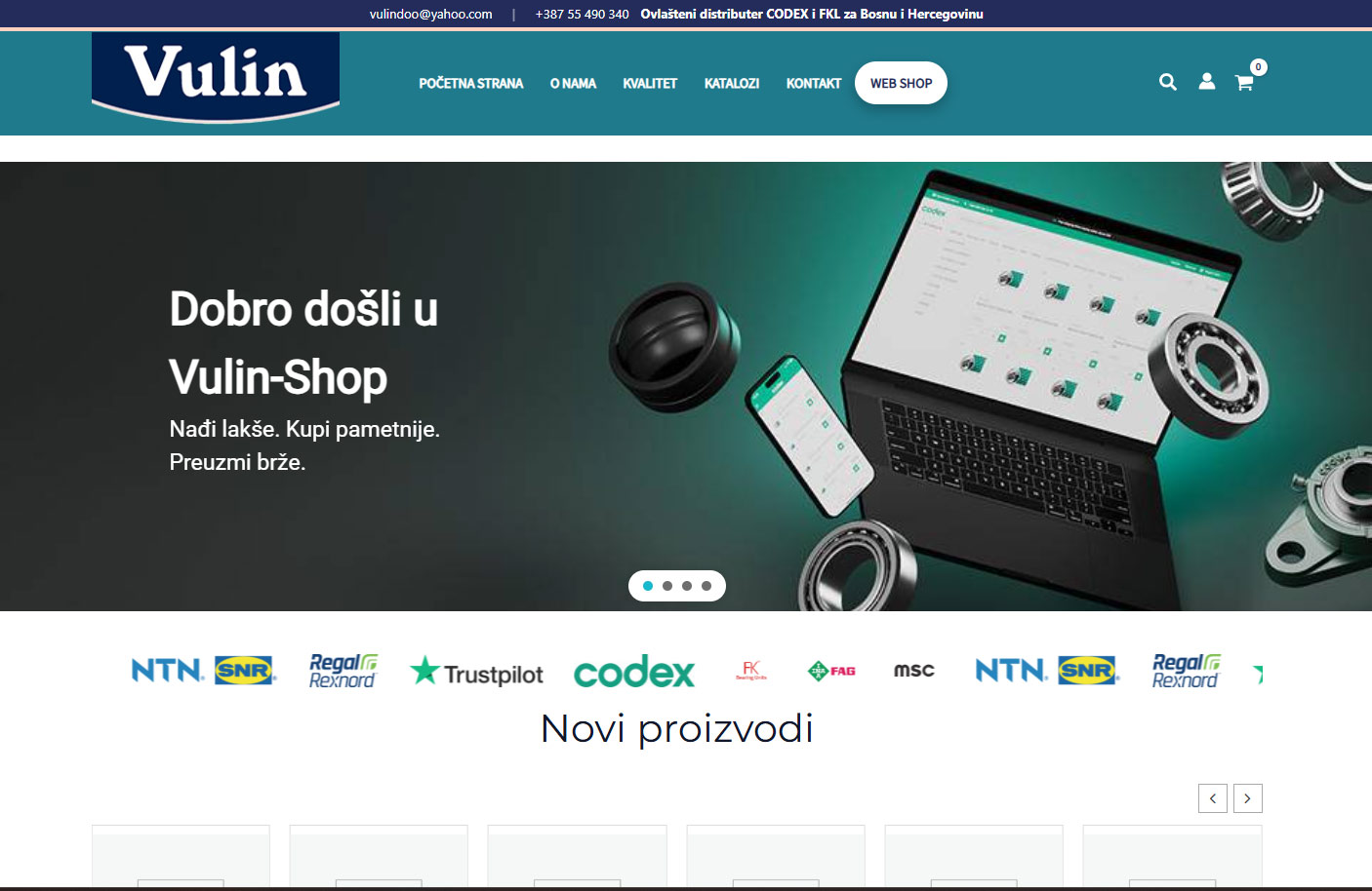 Vulin screenshot projekta